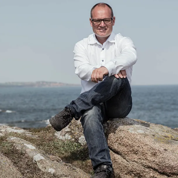 portræt af tilflytterguide Rune Holm 